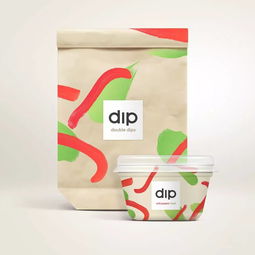 味觉双重心跳 Double Dips风味美食品牌形象与包装设计的沉浸之旅